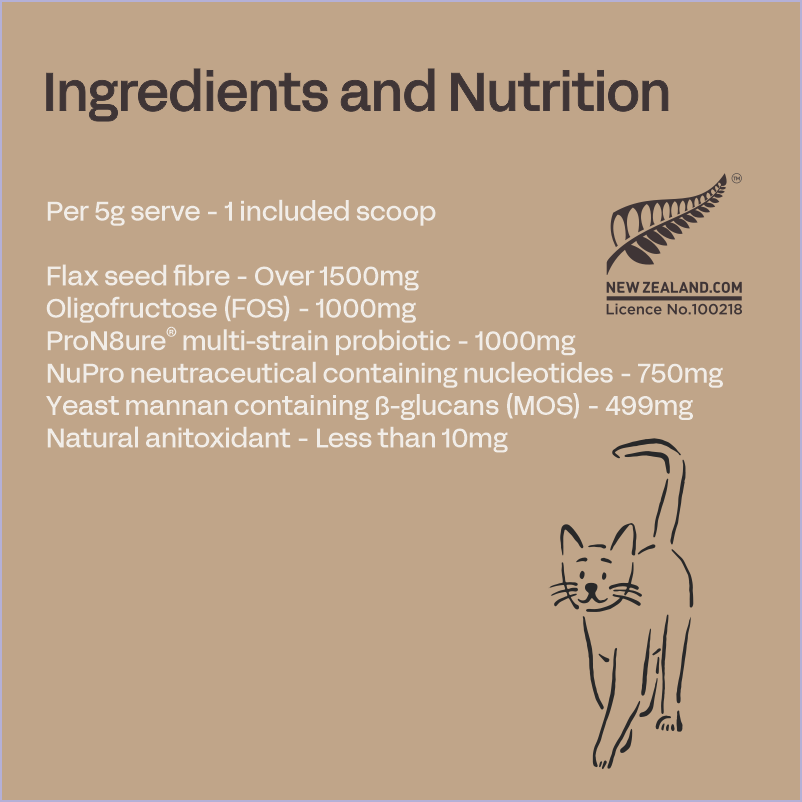 Feline Probiotics - Immunity & Digestive Probiotic Support for Cats