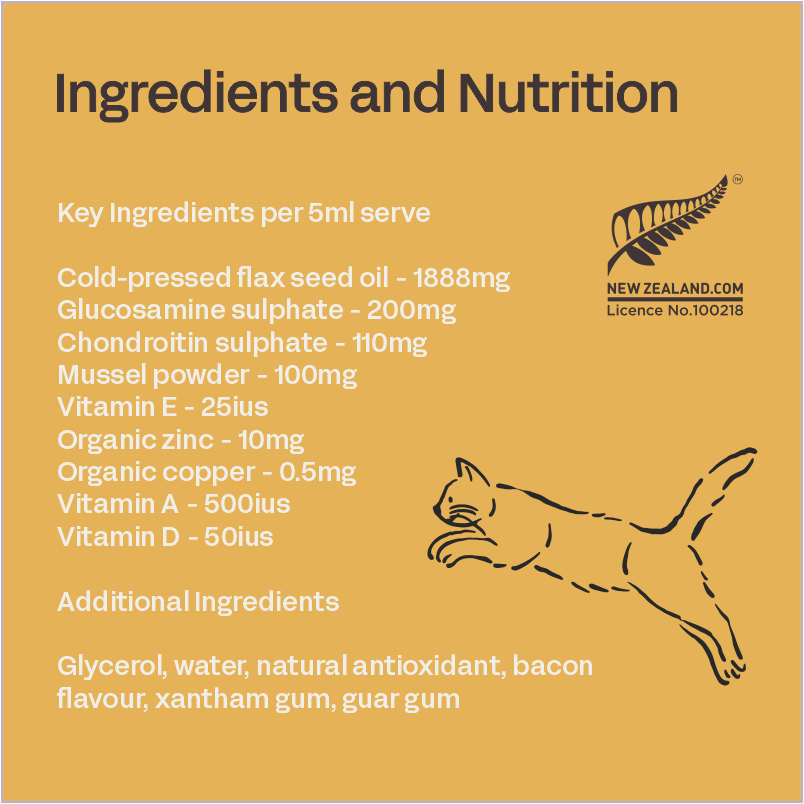 Feline Bone & Joint - Cat Supplement for Joints & Mobility