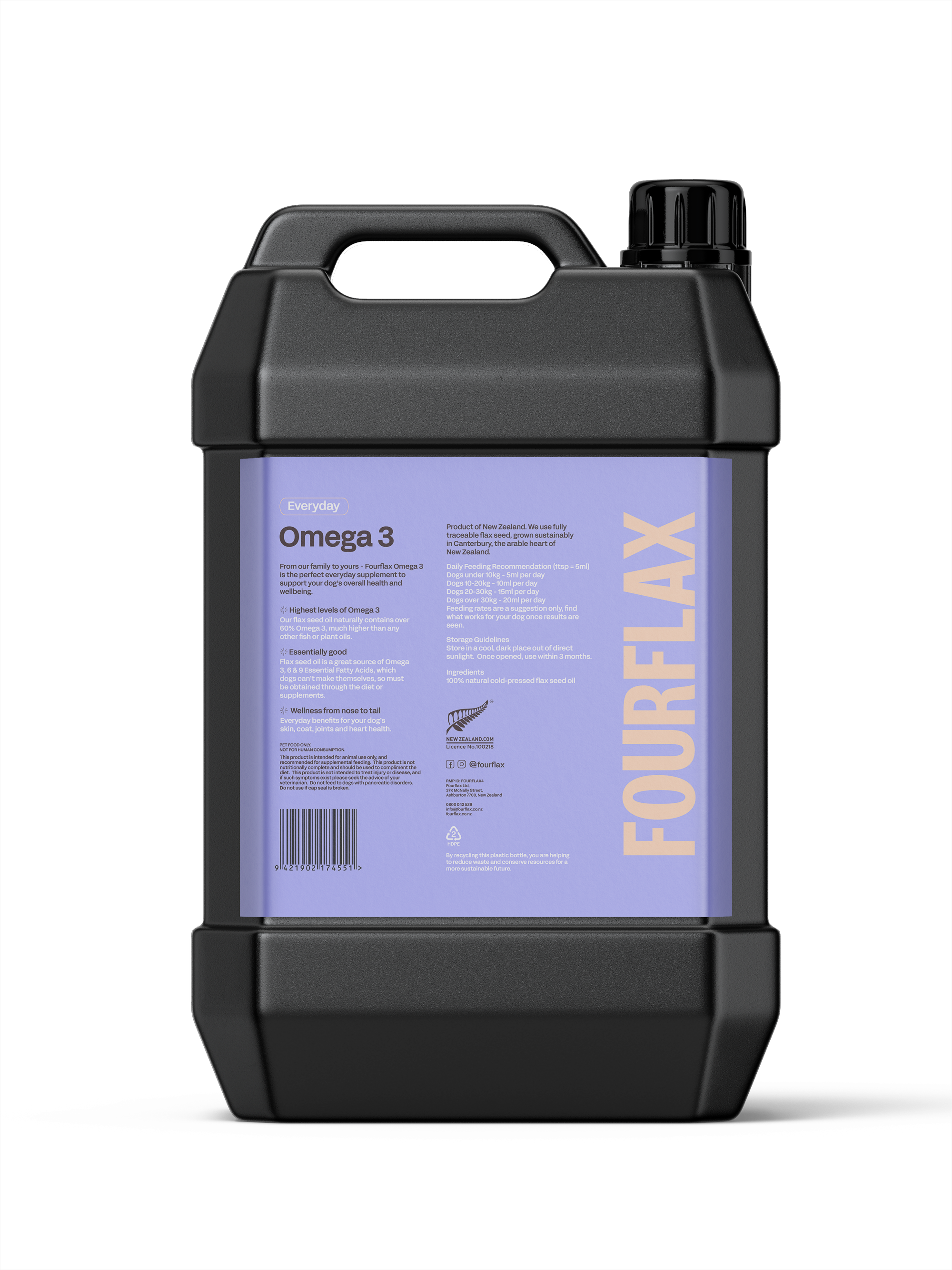 Canine Omega 3 - Flax Seed Oil for Dogs
