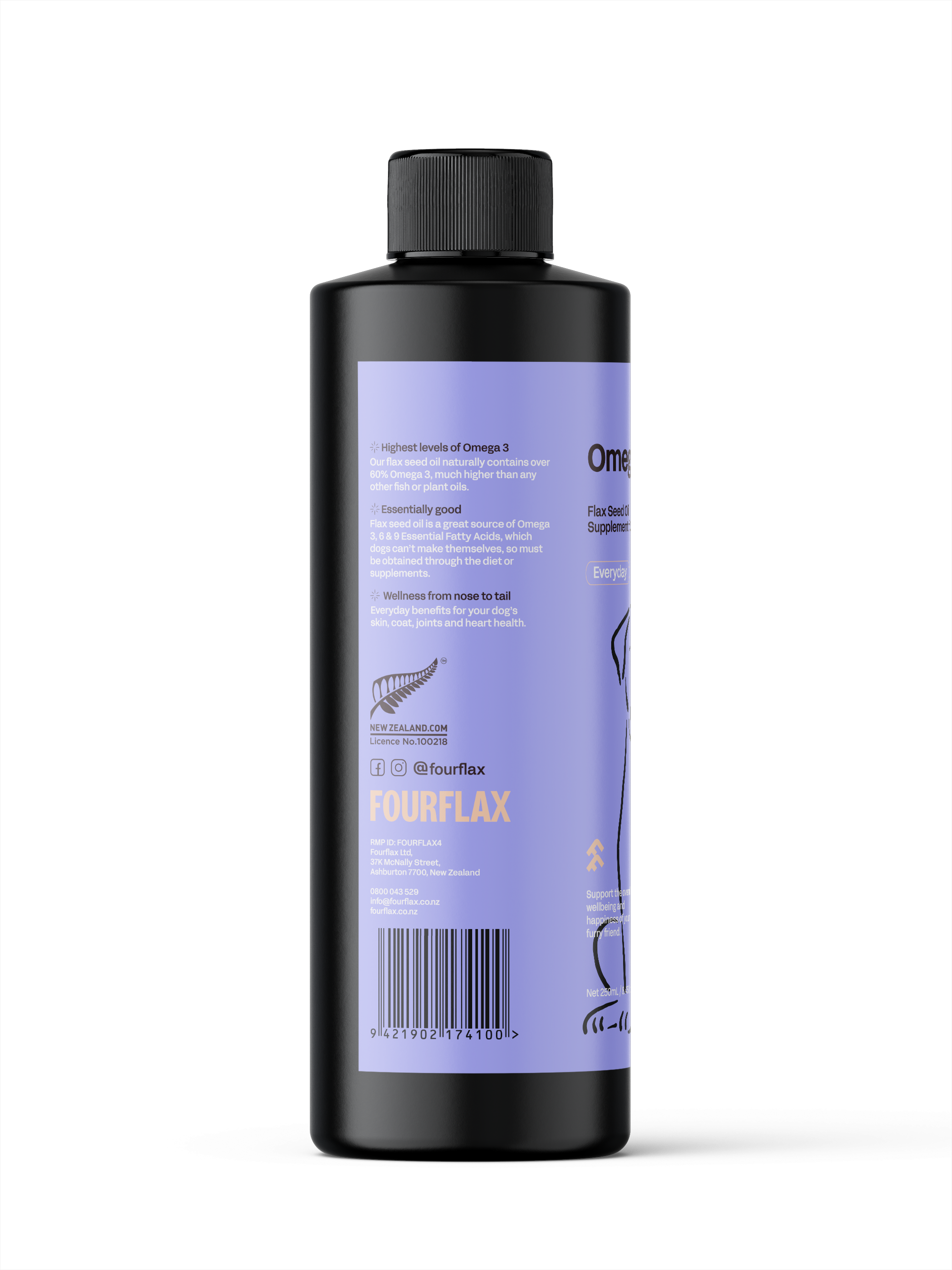 Canine Omega 3 - Flax Seed Oil for Dogs