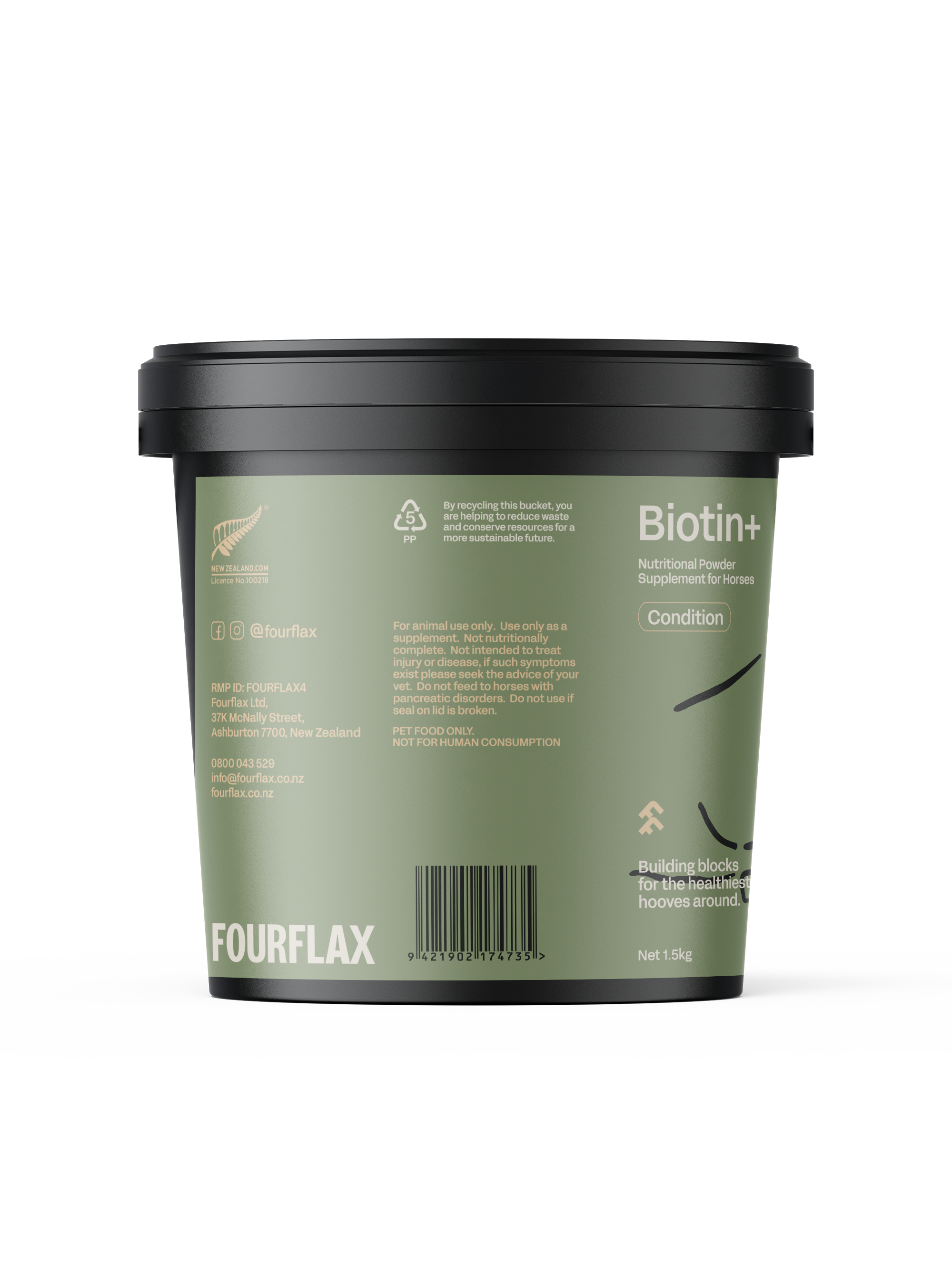 Equine Biotin+ - Hoof & Coat Supplement for Horses
